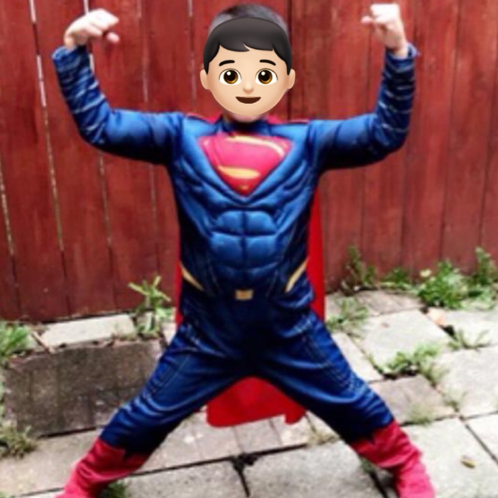 Boys superman custom